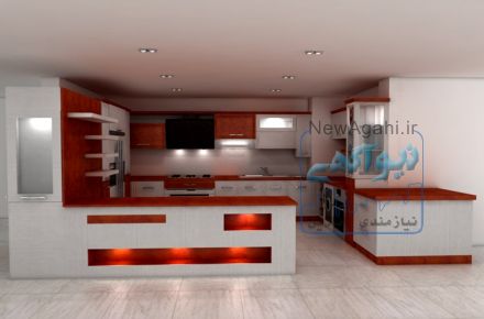 •	اجرای انواع کابینت آشپزخانه ( MDF  ، های گلس ، PVC ، ممبران )