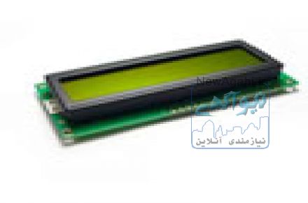 LCDکاراکتری۱۶*۲بک لایت سبز