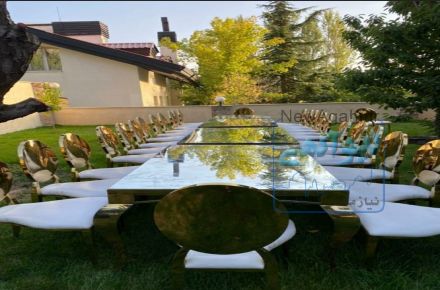 اجاره انواع میز و صندلی برای مراسم های شما