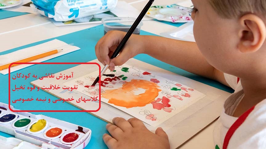 آموزش خلاقیت در نقاشی به کودکان
