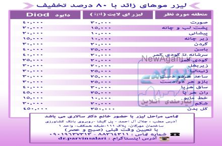 دکتر پروین سالاری متخصص پوست مو زیبایی لاغری