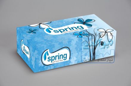طراحی ،چاپ،تولید وبسته بندی جعبه های دستمال کاغذی