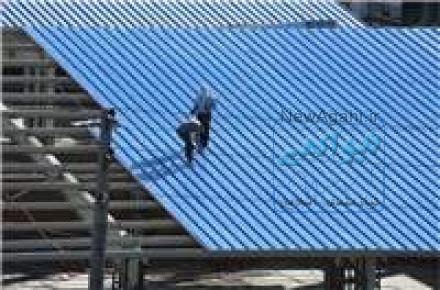 پوشش سقف شیبدار-پوشش سقف سوله-خرپا-تعمیرات(09121431941)