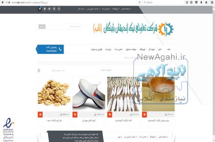 فروشگاه اینترنتی محصولات ارگانیک و صنایع دستی ناب 