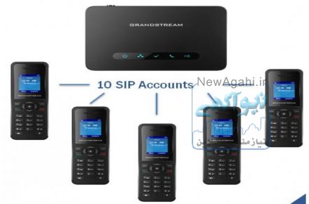 فروش ویژه تلفن تحت شبکه گرند استریم DP-720