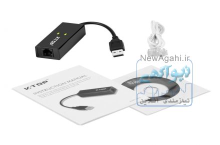 فکس مودم اکسترنال USB Fax Modem Voice Fax Data