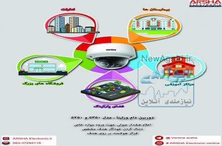 دوربین مداربسته ورتینا فوق العاده قوی