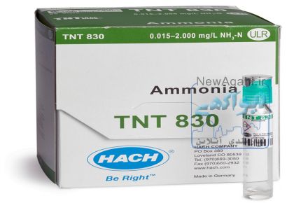 تست ویال تی ان تی پلاس آمونیاک - هک - Hach - Ammonia TNTplus Vial Test, ULR
