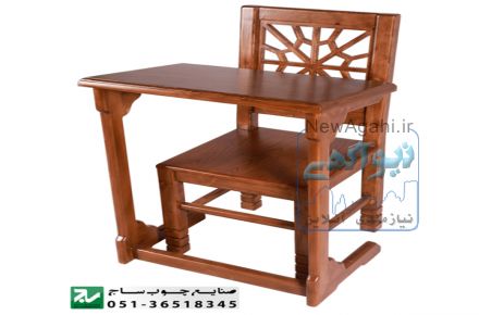 پارتیشن،کتابخانه،میز صندلی نماز چوبی سنتی گره چینی مشبک