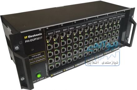 ترمینال سرور 64 پورته RS-232  COM Port to Ethernet LAN 